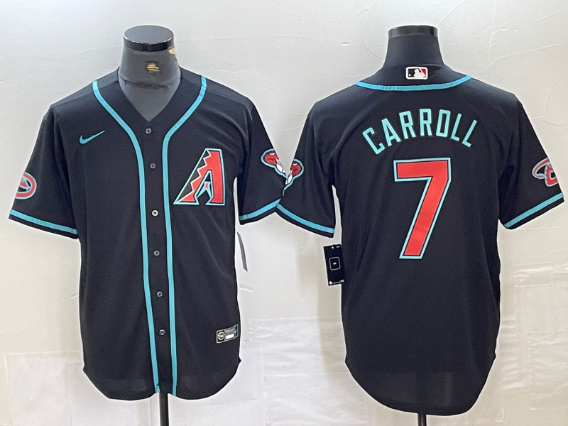 Arizona Diamondbacks Corbin Carroll  Player Black Jersey