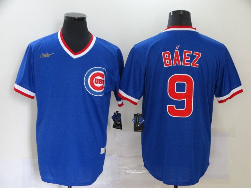 Javier Baez Chicago Cubs Cooperstown Jersey