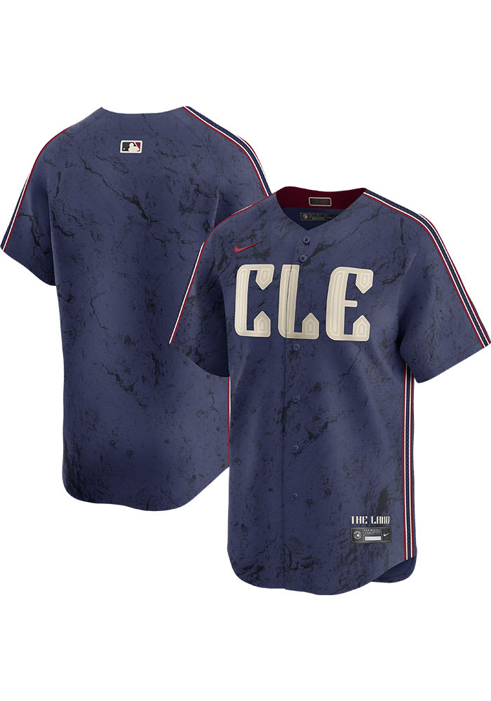 Cleveland Guardians Navy 2024 City Connect Jersey
