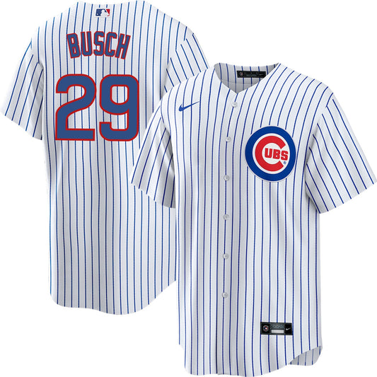 Men's  Chicago Cubs Michael Busch Player Jersey