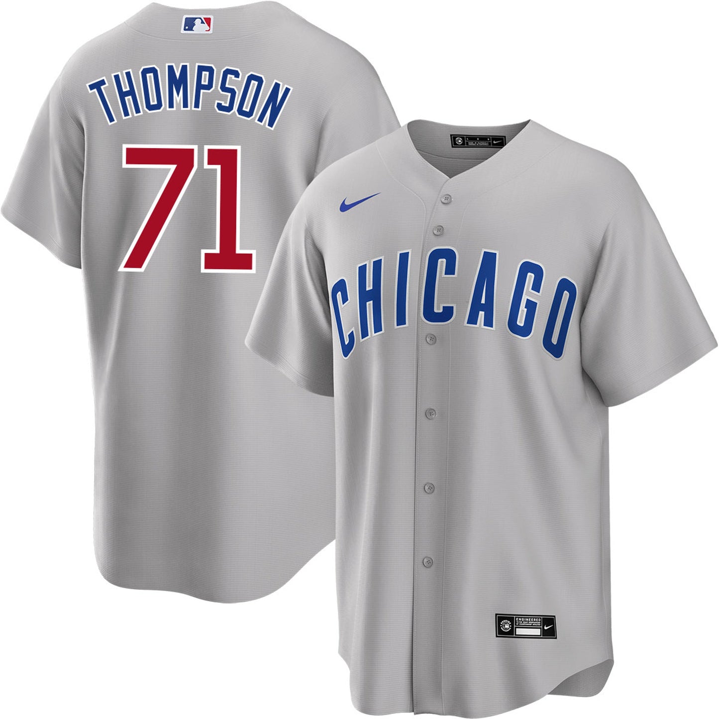Men's  Chicago Cubs Keegan Thompson Player Jersey