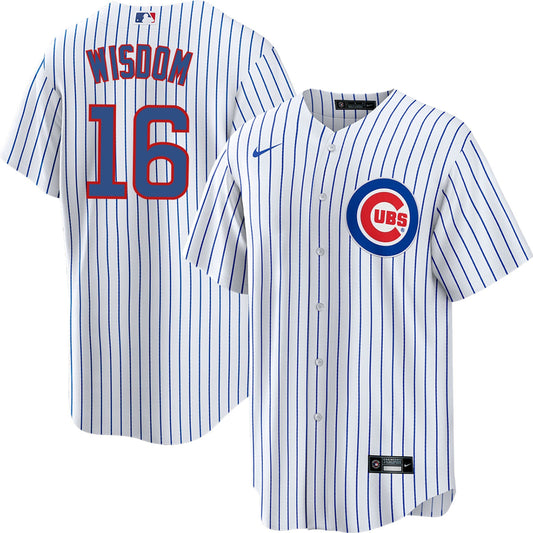 Men's  Chicago Cubs Patrick Wisdom Player Jersey