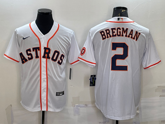 Men's Alex Bregman Houston Astros 2022 World Series Player Jersey