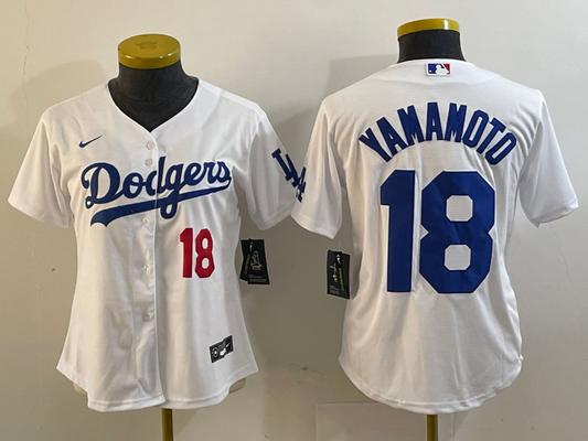 Women's Yoshinobu Yamamoto Los Angeles Dodgers  Player Jersey