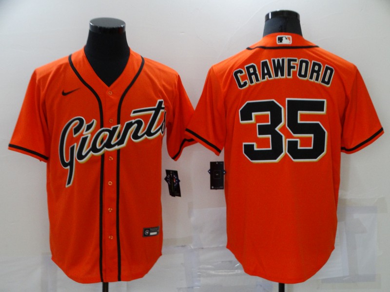 Men's San Francisco Giants Brandon Crawford Player Jersey