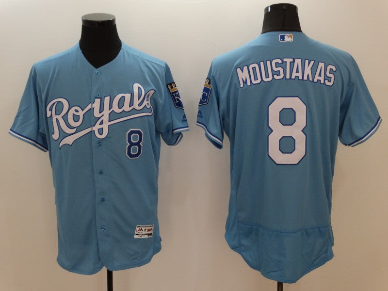 Men's Kansas City Royals Mike Moustakas Player Jersey