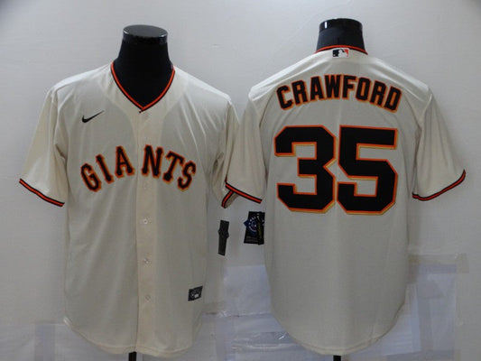 Men's San Francisco Giants Brandon Crawford Player Jersey