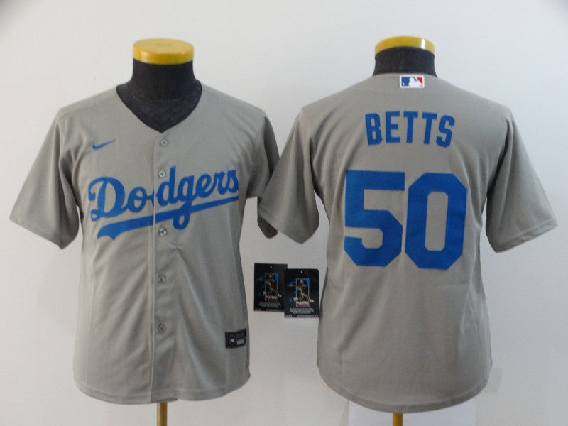 Youth Mookie Betts Los Angeles Dodgers Player Jersey