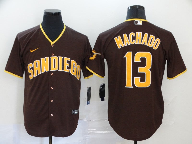 Youth San Diego Padres Manny Machado Alternate Replica Player Jersey