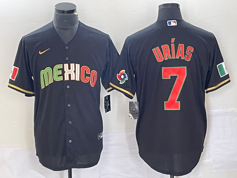 Mexico Julio Urias Green 2023 World Baseball Classic Jersey