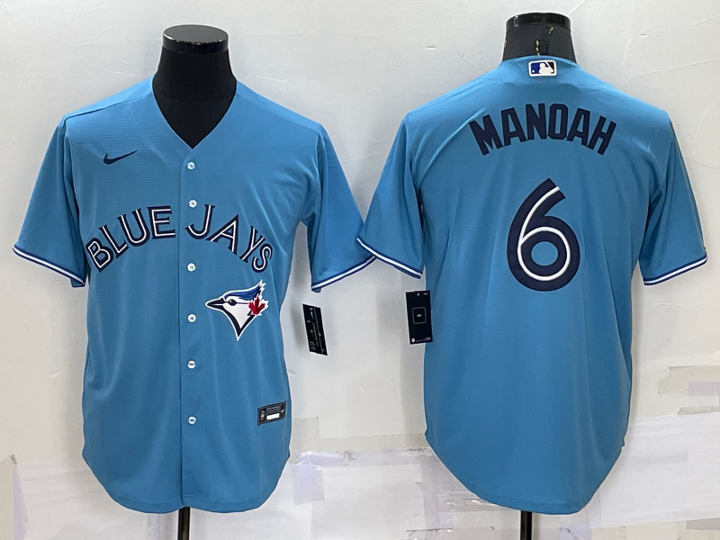 Men's Toronto Blue Jays Alek Manoah Blue Jersey Player