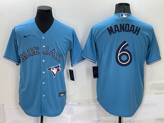 Men's Toronto Blue Jays Alek Manoah Blue Jersey Player