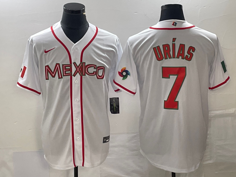 Mexico Julio Urias Green 2023 World Baseball Classic Jersey