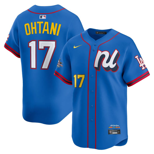 Men's National League Shohei Ohtani Blue 2025 All-Star Player Jersey