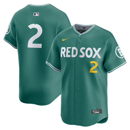 Men's Boston Red Sox Alex Bregman Green 2025 City Connect Jersey