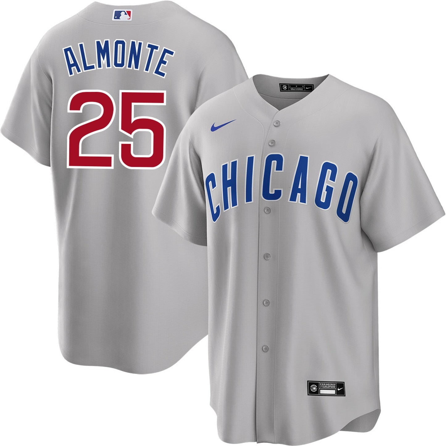 Men's  Chicago Cubs Yency Almonte Player Jersey