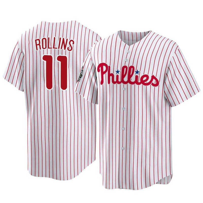 Men's Jimmy Rollins Philadelphia Phillies Player Jersey