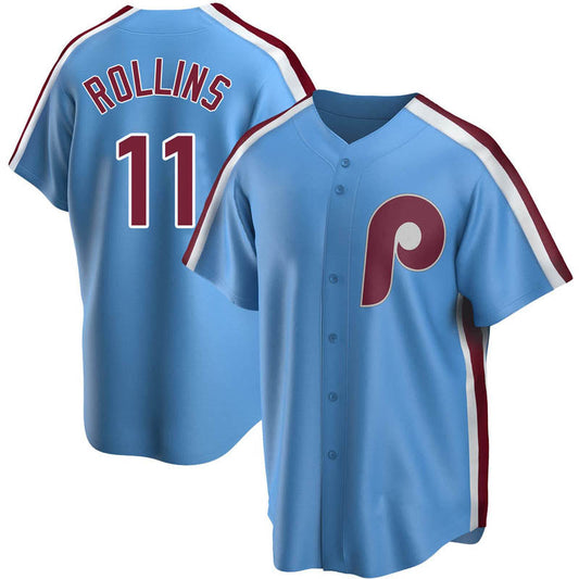 Men's Jimmy Rollins Philadelphia Phillies Player Jersey
