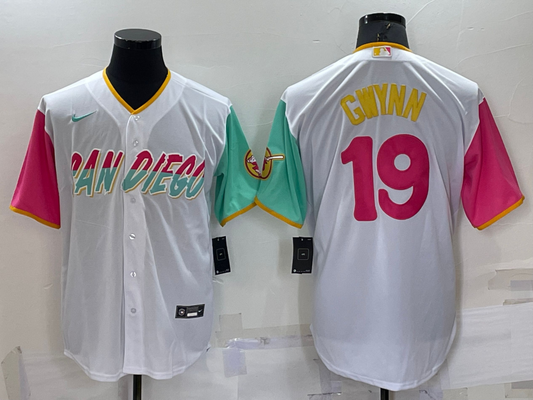 Men's San Diego Padres Tony Gwynn White 2022 City Connect Replica Player Jersey