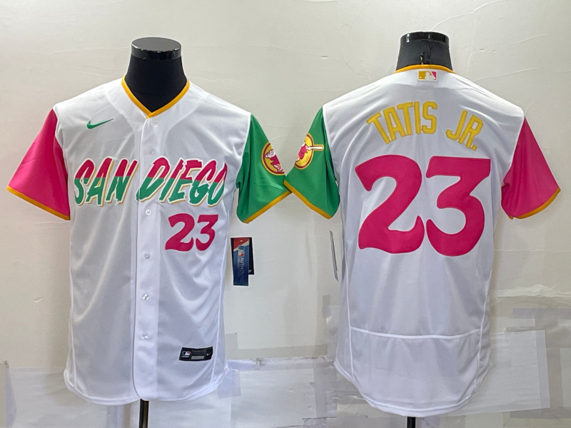 Men's Fernando Tatis Jr San Diego Padres White 2022 City Connect Replica Team Jersey