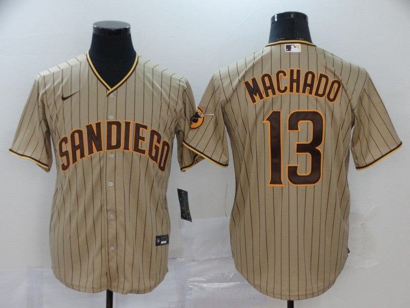 Youth San Diego Padres Manny Machado Alternate Replica Player Jersey