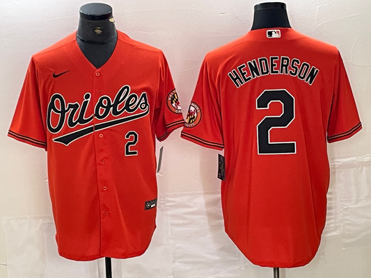 Men's Gunnar Henderson  Baltimore Orioles Player Jersey