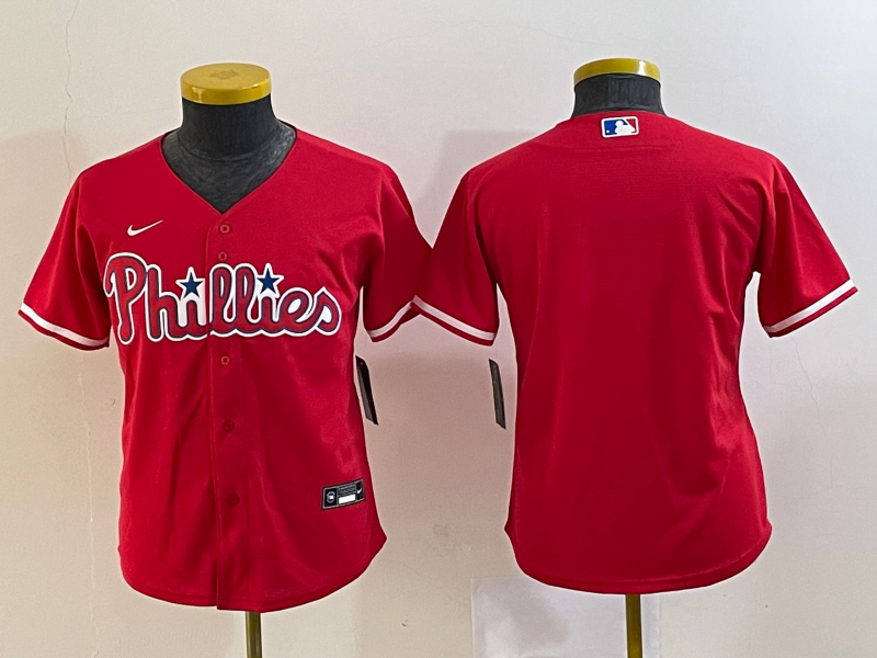 Youth Custom Philadelphia Phillies Player Jersey