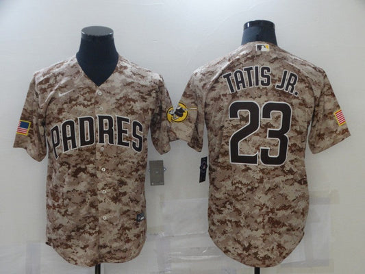 Men's Fernando Tatis Jr San Diego Padres  Player Brown Jersey