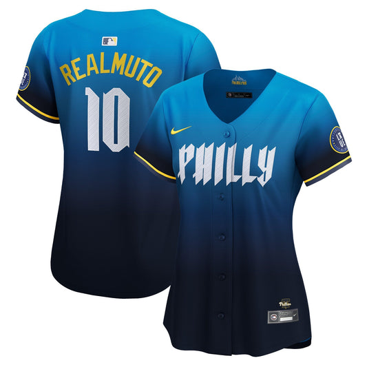 Women's Philadelphia Phillies J.T. Realmuto Blue 2024 City Connect Player Jersey