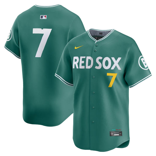 Men's Boston Red Sox Masataka Yoshida Green 2025 City Connect Jersey