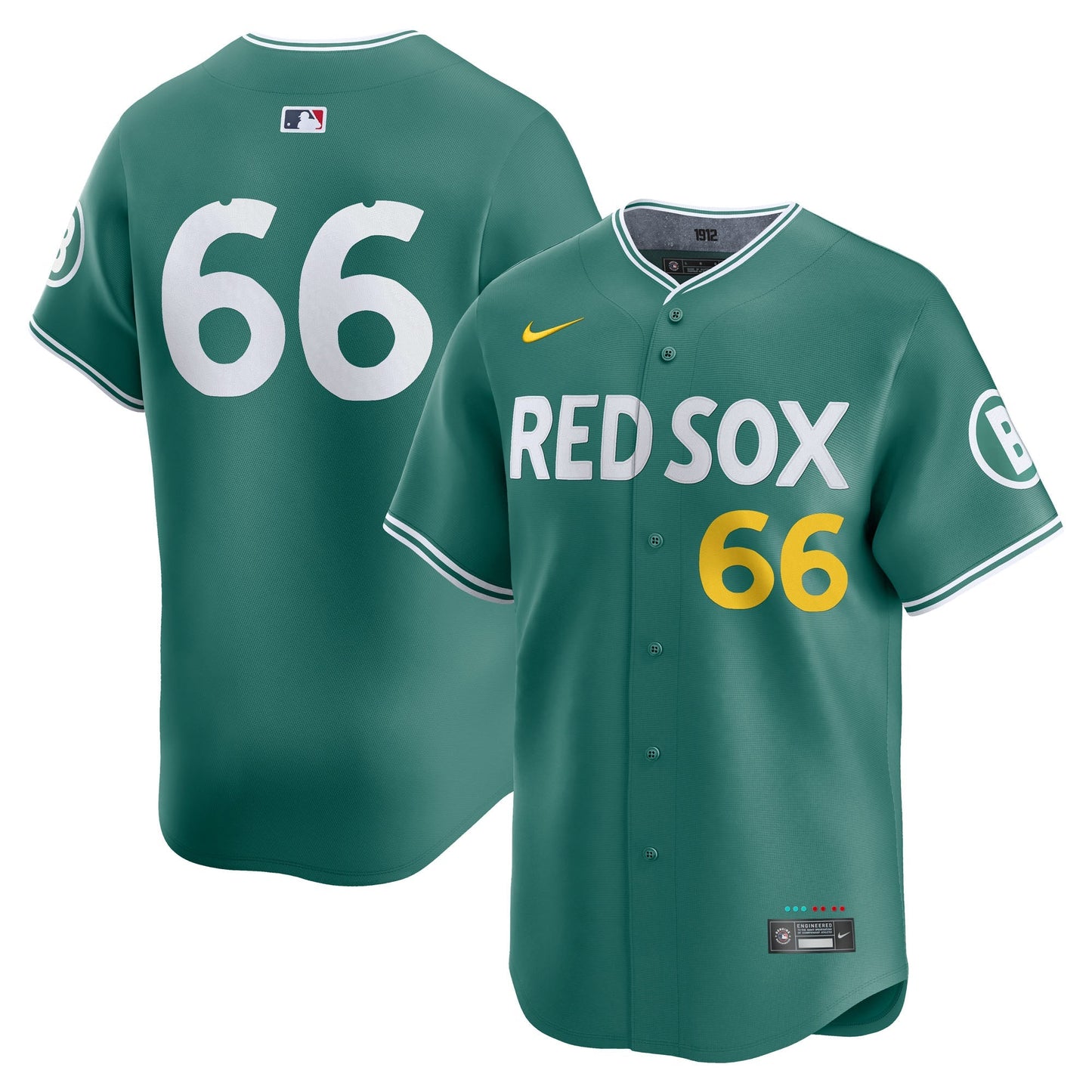 Men's Boston Red Sox Brayan Bello Green 2025 City Connect Jersey