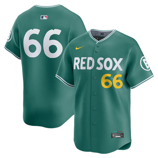 Men's Boston Red Sox Brayan Bello Green 2025 City Connect Jersey