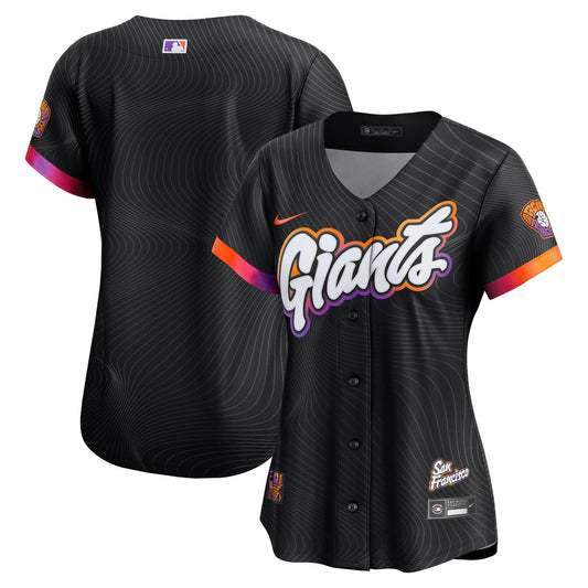 Women's San Francisco Giants Anthracite 2025 City Connect Jersey